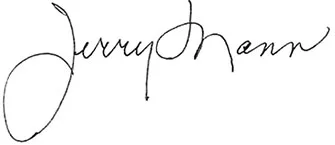 Jerry Mann signature