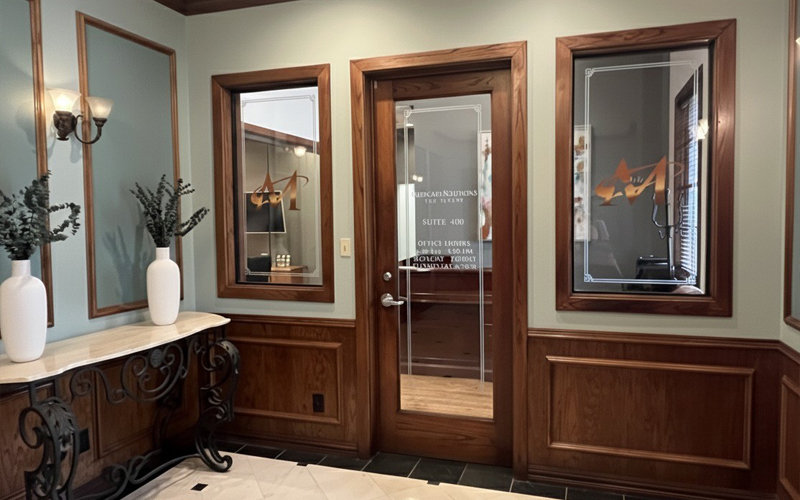 Reception area at Medicaid Solutions for Texans